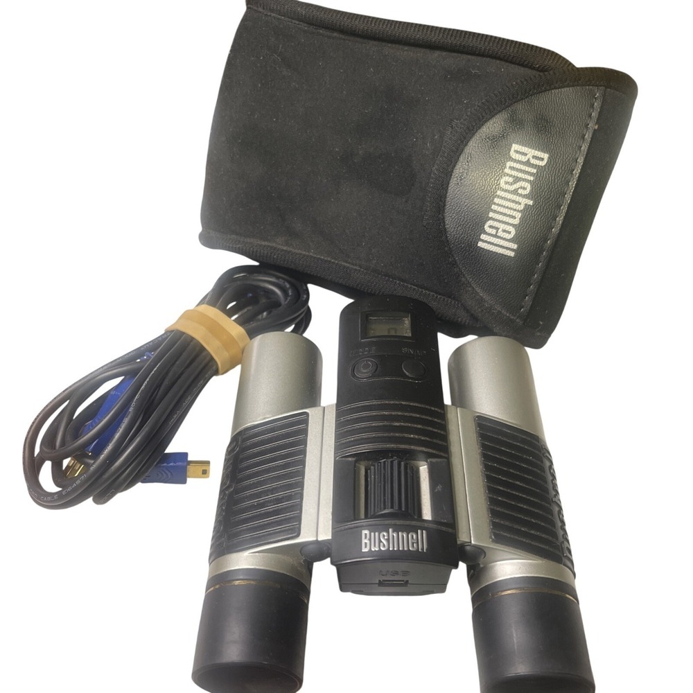 Bushnell Image View 10x25 Digital Camera Binoculars Model 11-1025 Tested Works